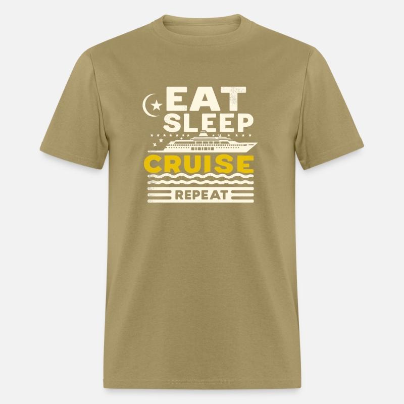 Ship Travel Eat Sleep Cruise Repeat Matching Trip