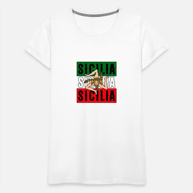 Sicilia Flag Sicily Palermo Italy