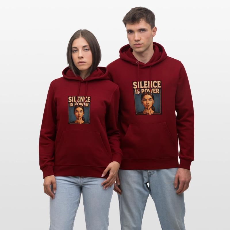 Silent Power Motivational Illustration