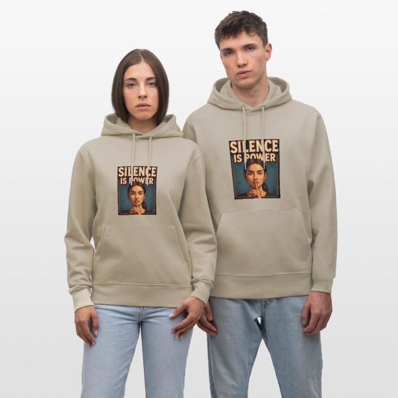 Silent Power Motivational Illustration