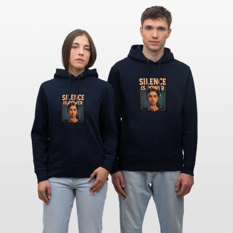 Silent Power Motivational Illustration