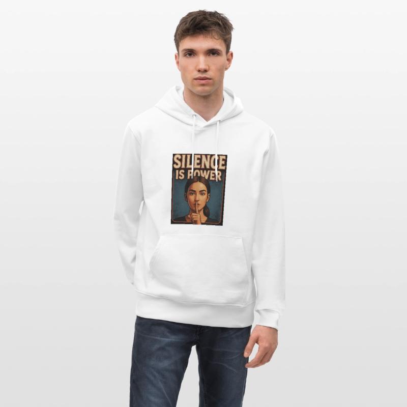 Silent Power Motivational Illustration