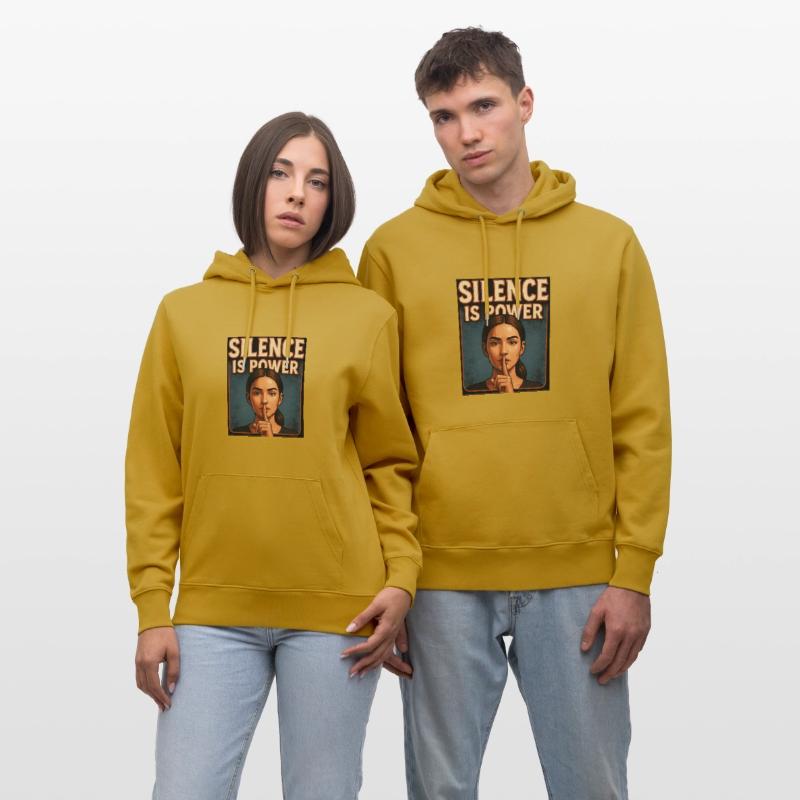 Silent Power Motivational Illustration