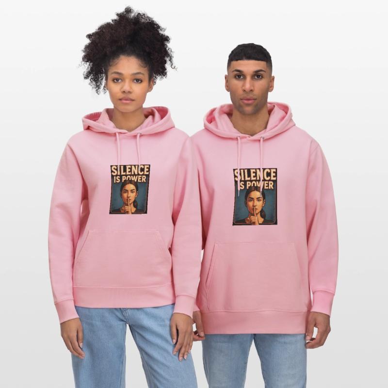 Silent Power Motivational Illustration