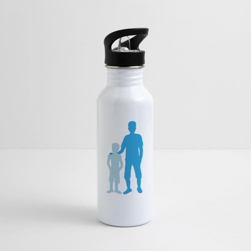 Silhouette big brother siblings