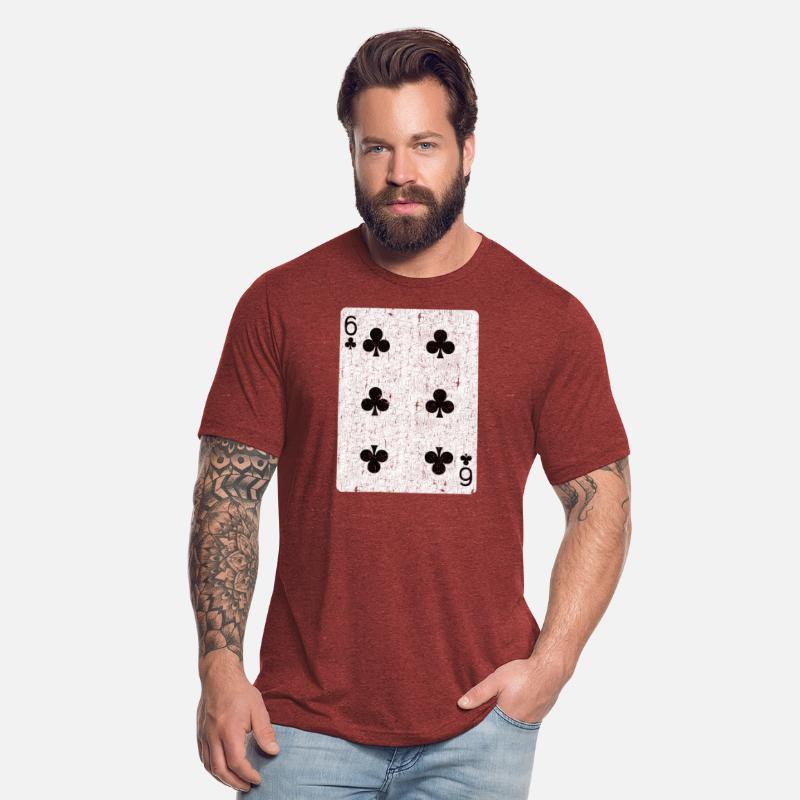 six of clubs playing card