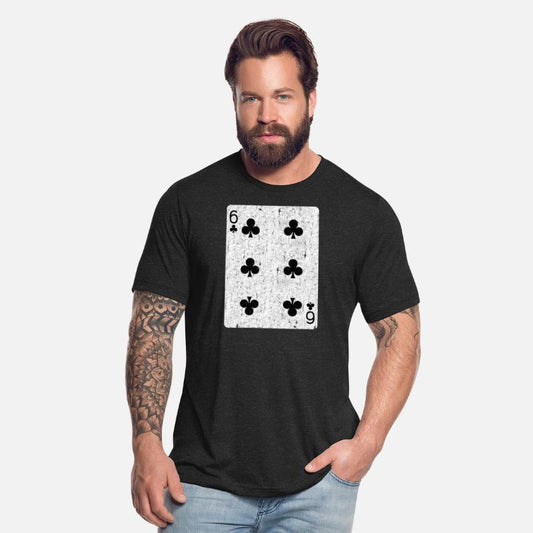 six of clubs playing card