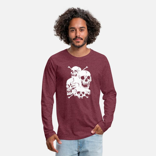 Skull and Bones White design