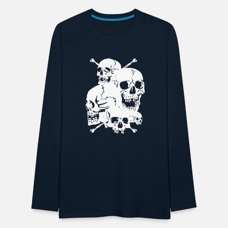 Skull and Bones White design