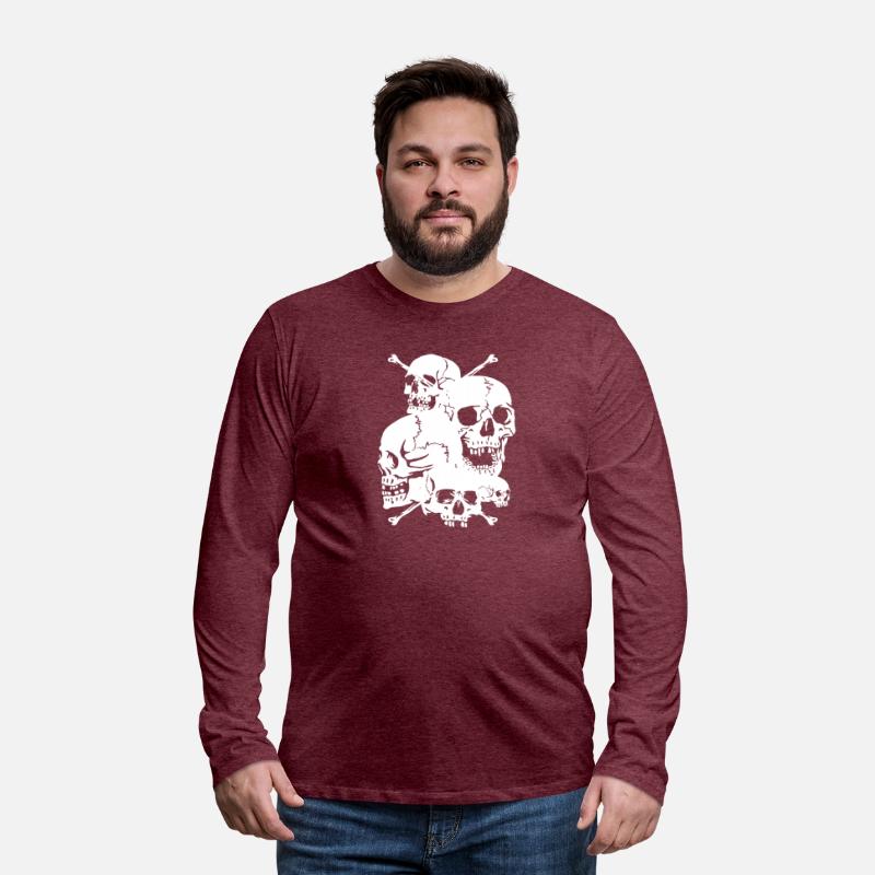 Skull and Bones White design