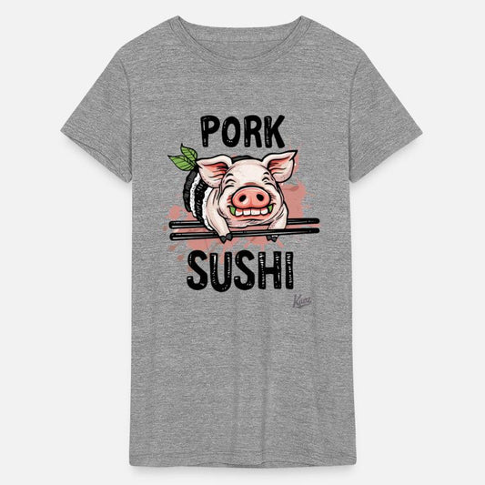 Smiling Pig as Pork Sushi