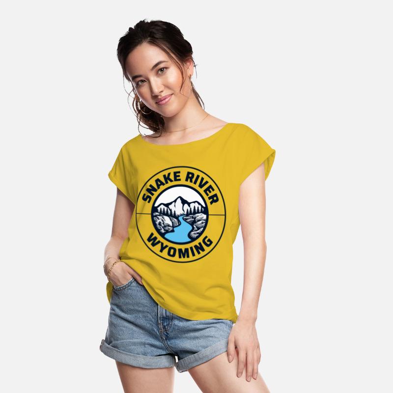 Snake River Wyoming State Lovers Mountains Nature