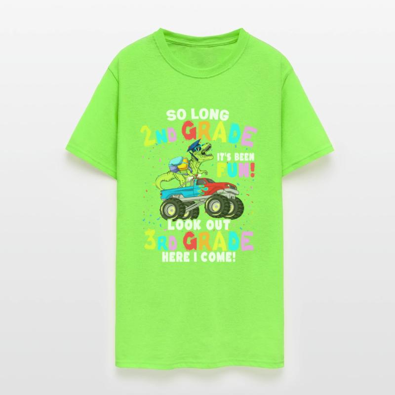 So Long 2nd Grade Graduation T Rex Dinosaur