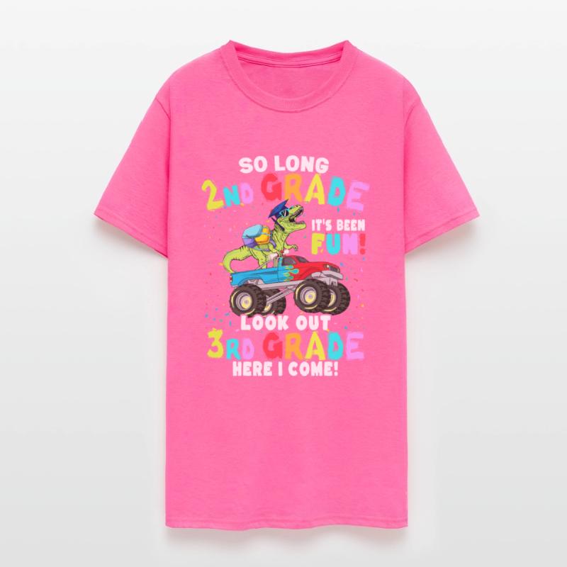 So Long 2nd Grade Graduation T Rex Dinosaur