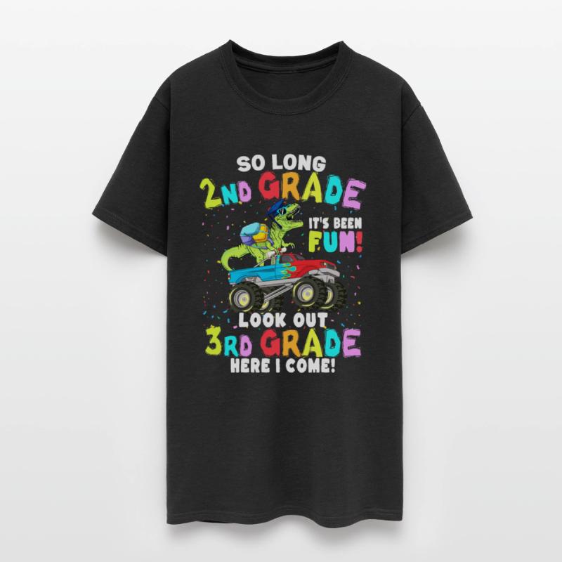 So Long 2nd Grade Graduation T Rex Dinosaur