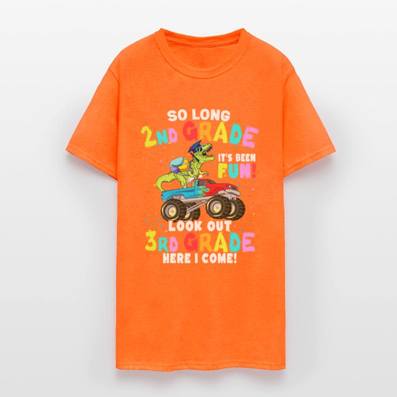 So Long 2nd Grade Graduation T Rex Dinosaur
