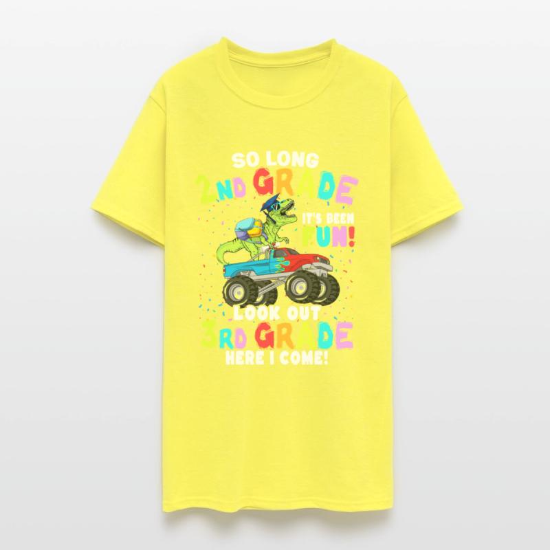 So Long 2nd Grade Graduation T Rex Dinosaur