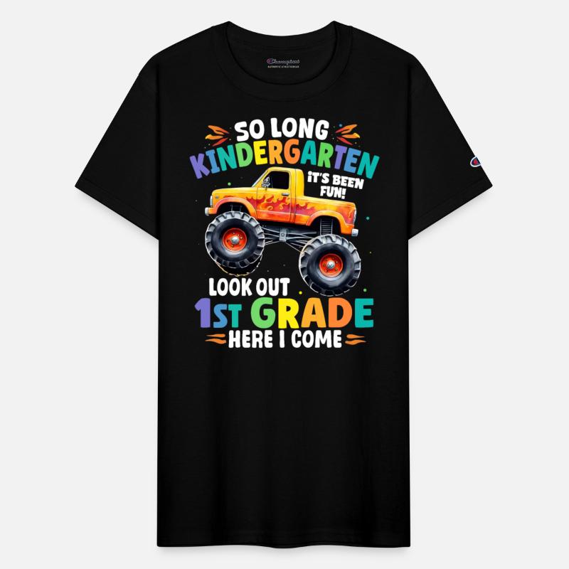 So Long Kindergarten Graduation Monster Truck