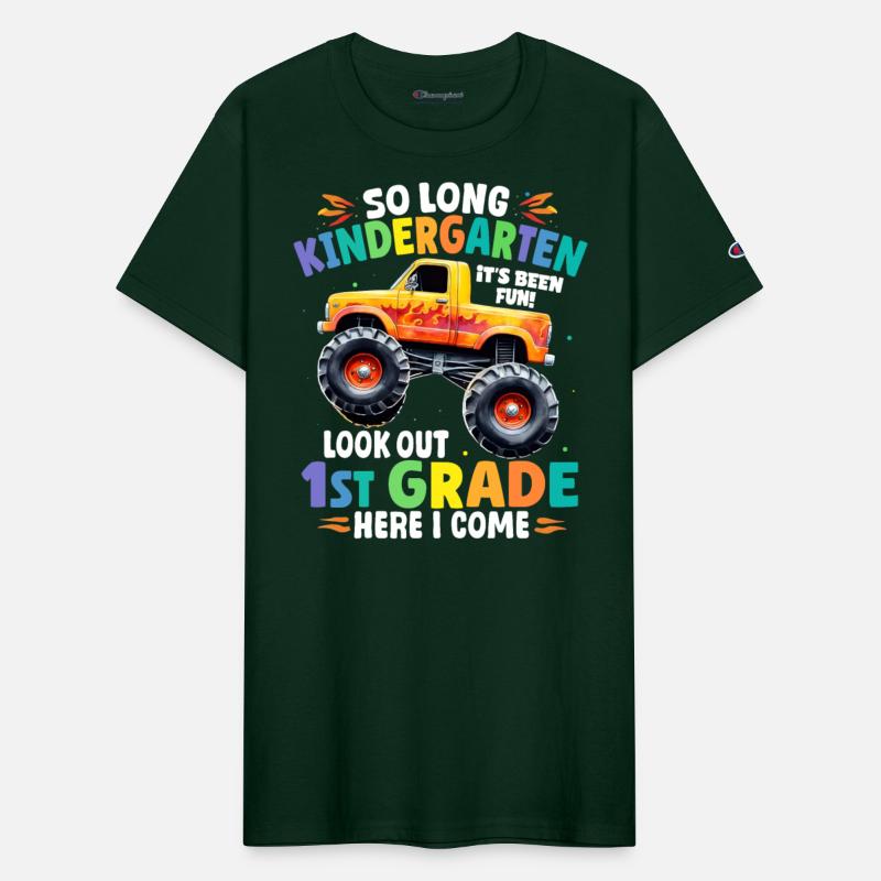 So Long Kindergarten Graduation Monster Truck