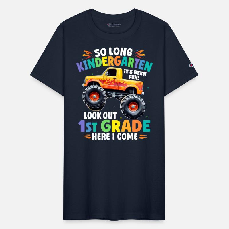 So Long Kindergarten Graduation Monster Truck