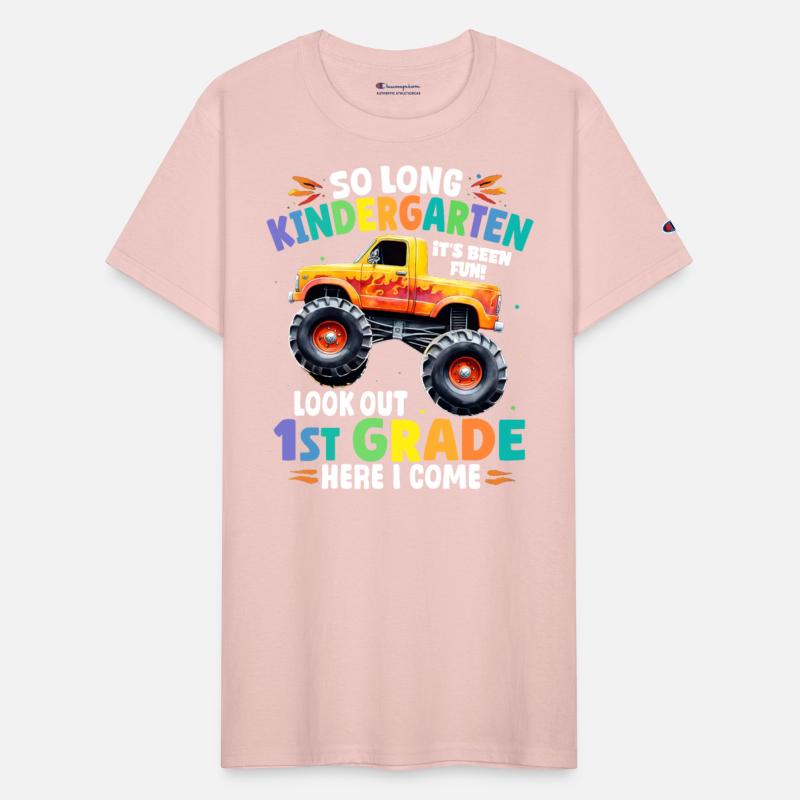 So Long Kindergarten Graduation Monster Truck