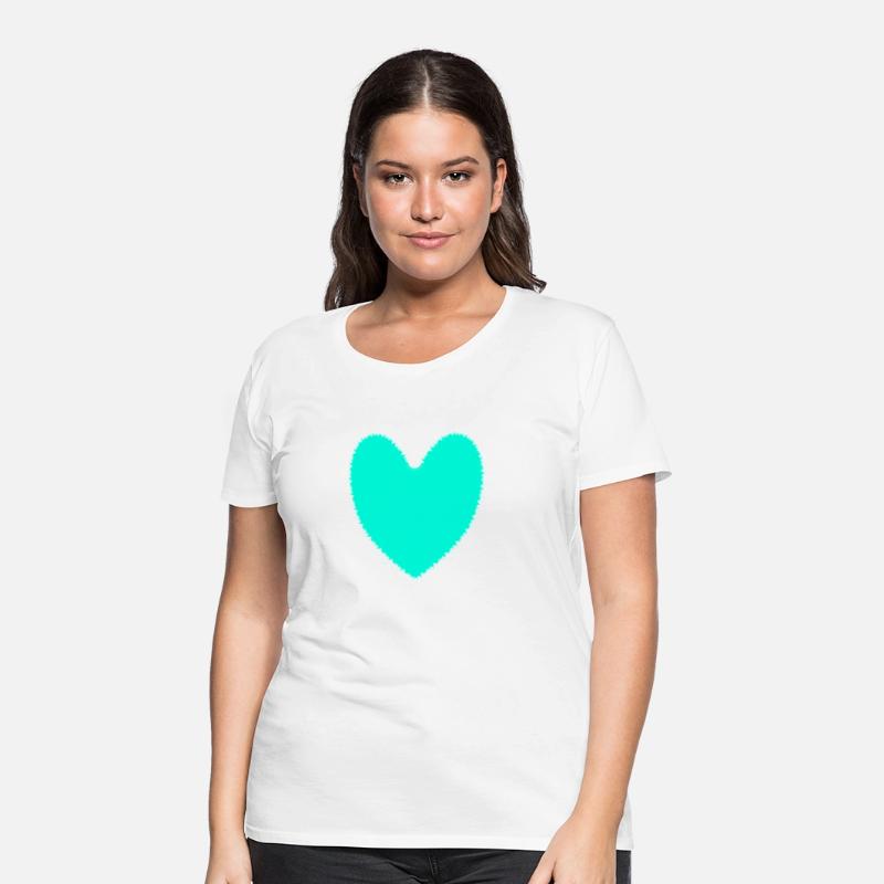 Soft Green Heart Shape Isolated