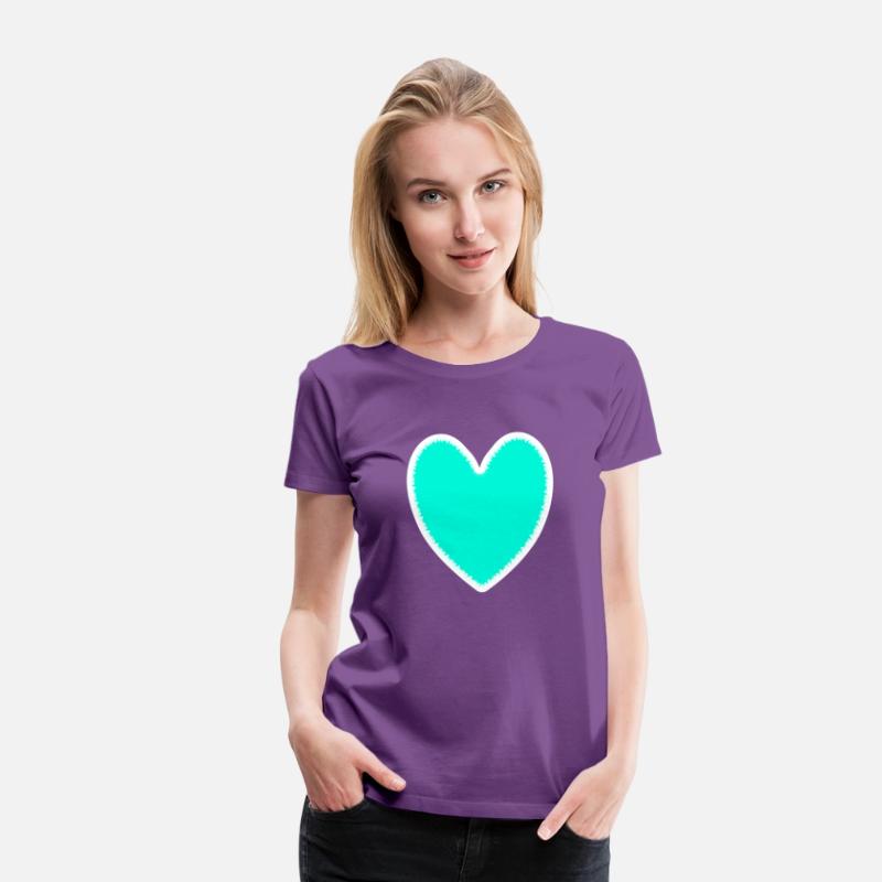 Soft Green Heart Shape Isolated