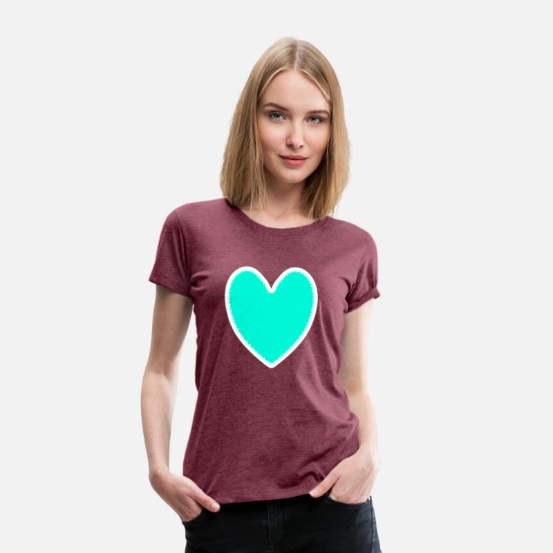 Soft Green Heart Shape Isolated