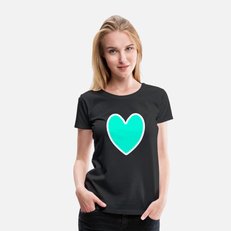 Soft Green Heart Shape Isolated