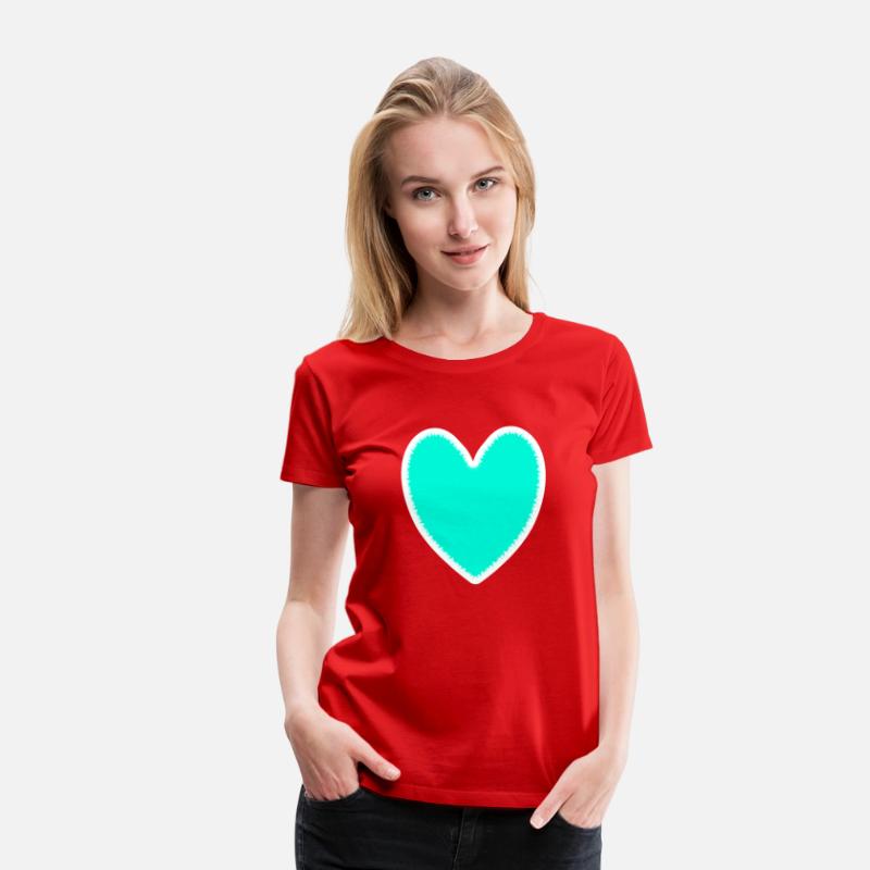 Soft Green Heart Shape Isolated