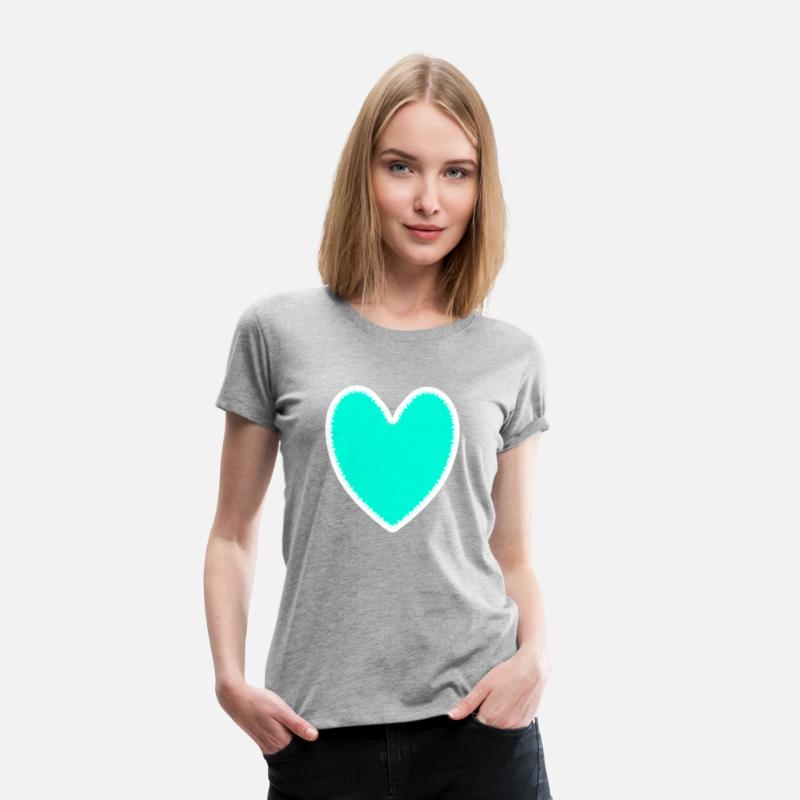 Soft Green Heart Shape Isolated