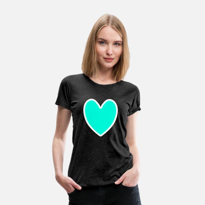 Soft Green Heart Shape Isolated