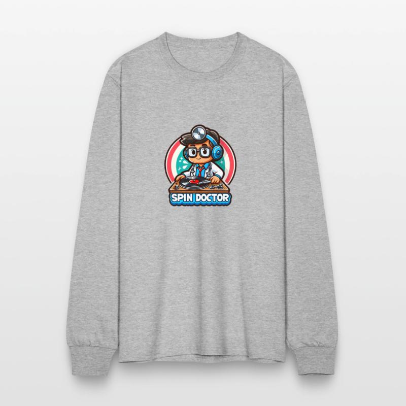 Spin Doctor Cartoon: Fun and Colorful DJ