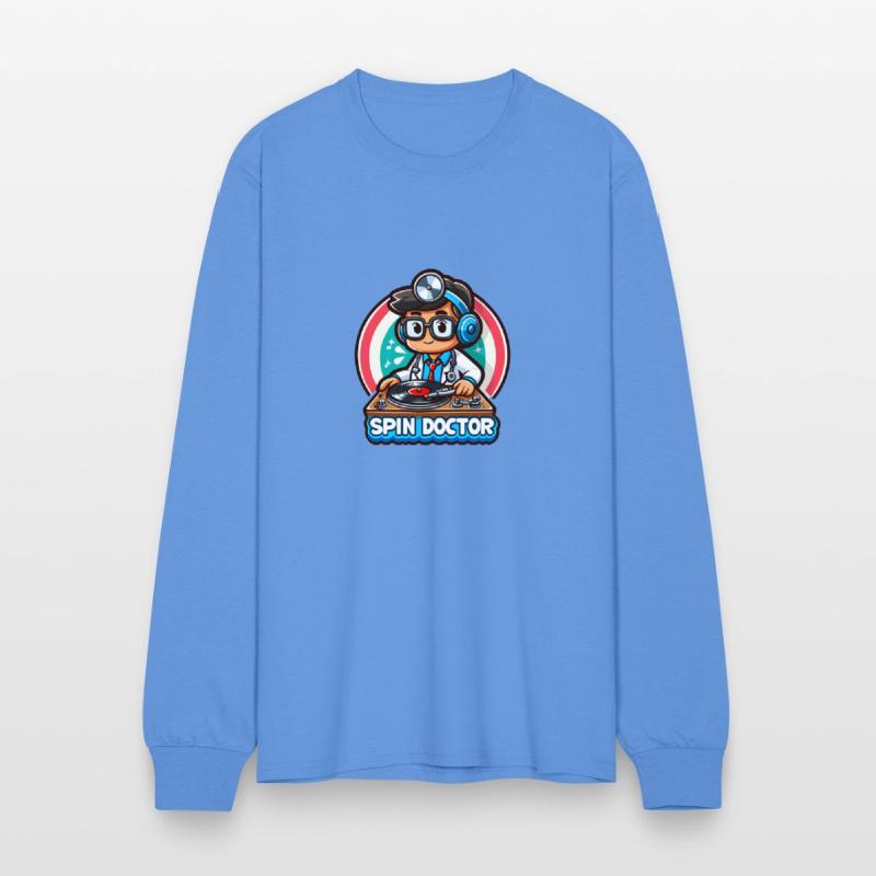 Spin Doctor Cartoon: Fun and Colorful DJ