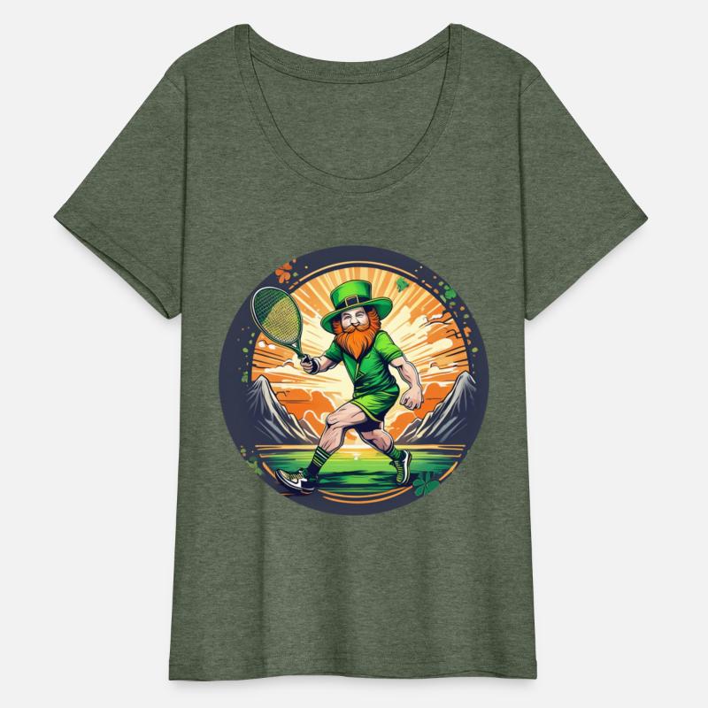 St. Patrick's Day Shamrock St Paddy's Day Tennis