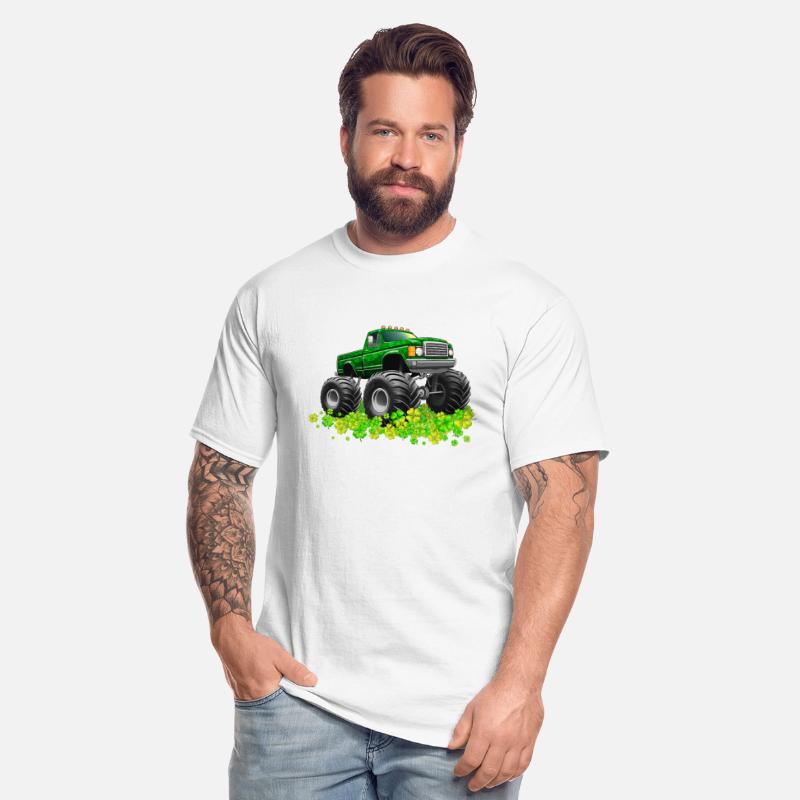 St Patricks Day Toddler Lucky Monster Truck