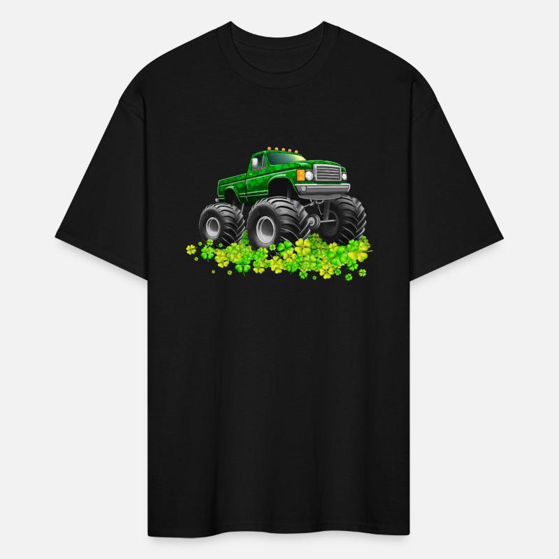 St Patricks Day Toddler Lucky Monster Truck