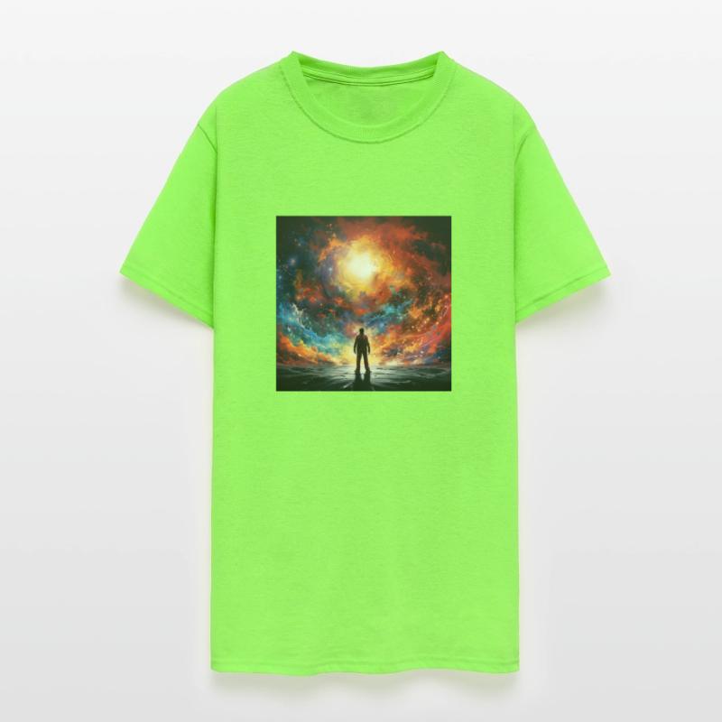 Staring at Infinity in Space Art