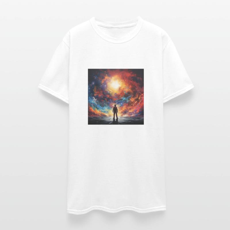 Staring at Infinity in Space Art