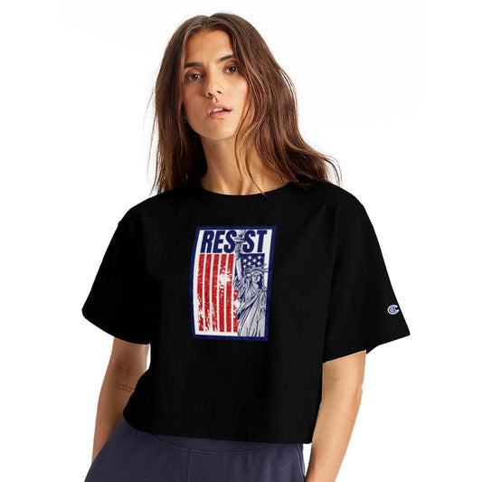 Statue of Liberty Resist Protest