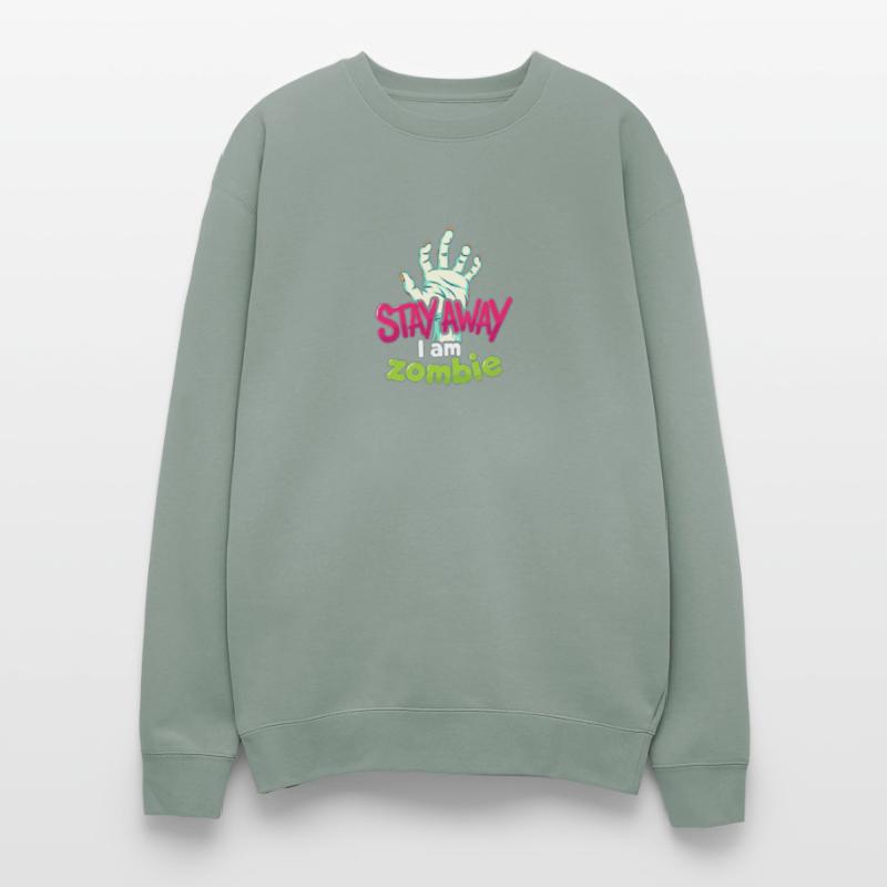 Stay Away I Am Zombie Quote Design