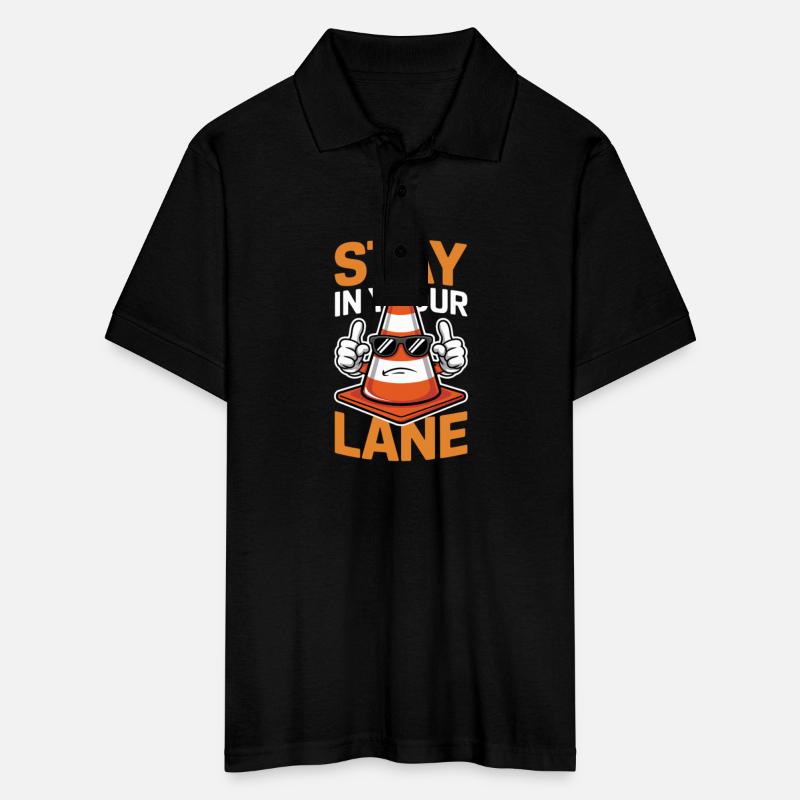 Stay In Your Lane Traffic Cone Humor