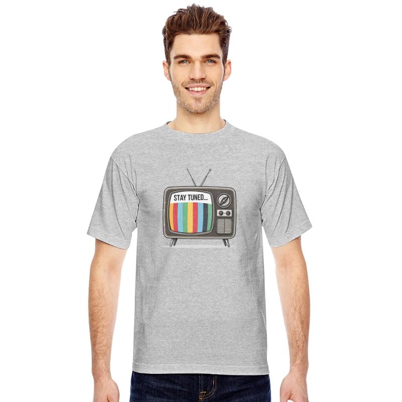 Stay Tuned TV Test Pattern Retro 50s