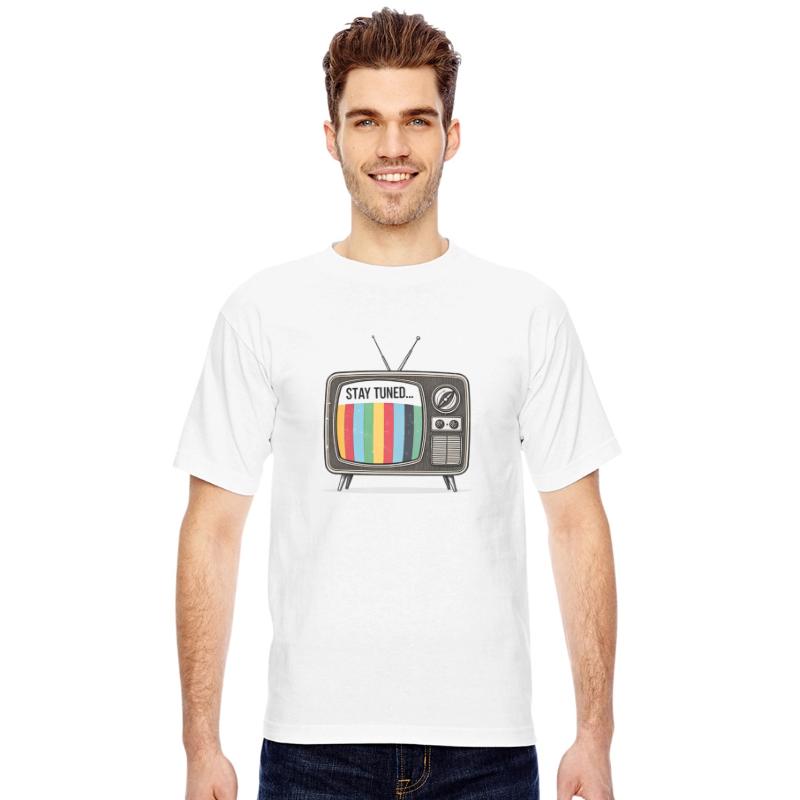 Stay Tuned TV Test Pattern Retro 50s