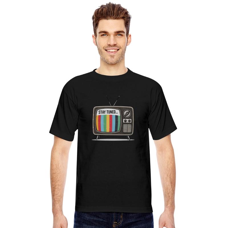Stay Tuned TV Test Pattern Retro 50s