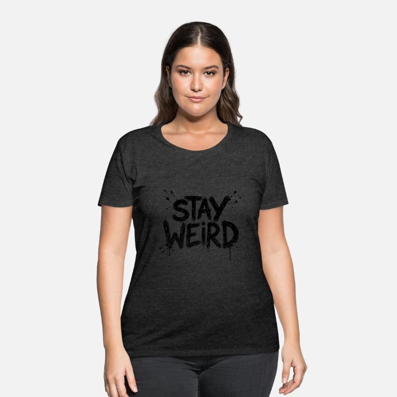 Stay Weird Graffiti-Style Dress