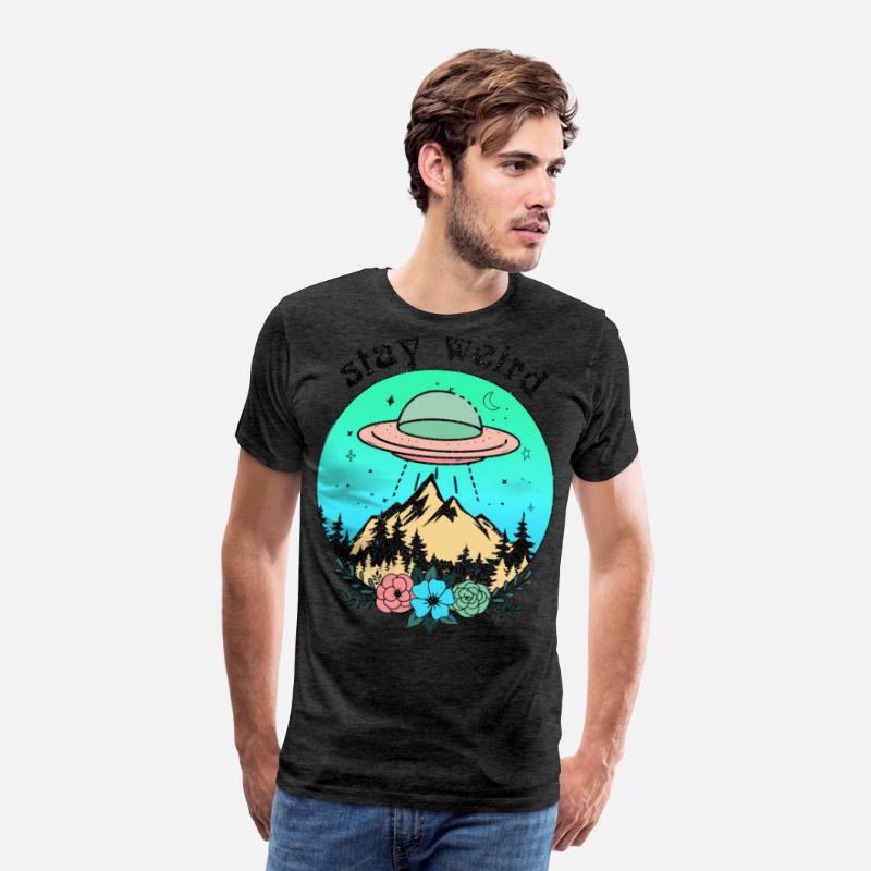 Stay weird UFO art