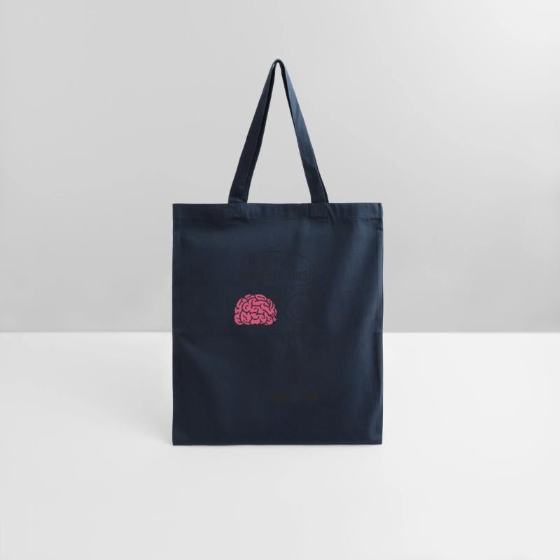 Stick figure with brain Funny saying