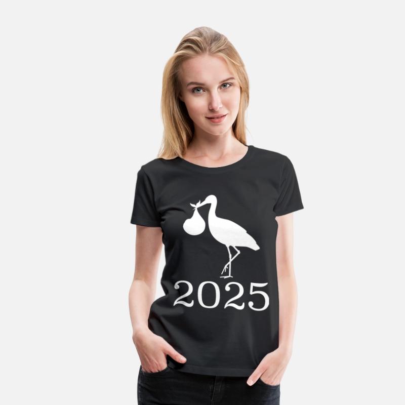 Stork Brings The Baby, Baby Is Coming Soon, Mom