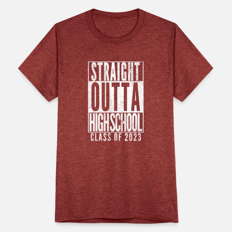 STRAIGHT OUTTA HIGH SCHOOL Class Of 2023 Graduatio